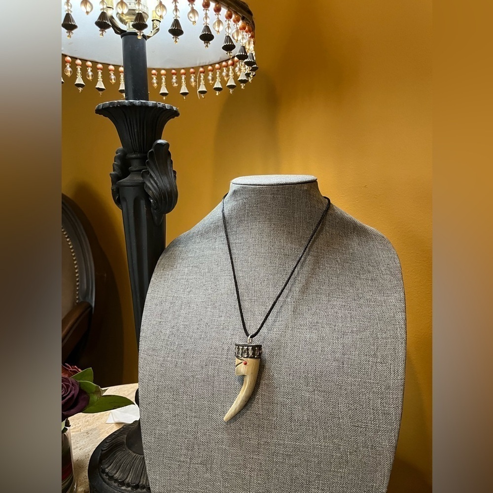 Tibetan Horn Pendant